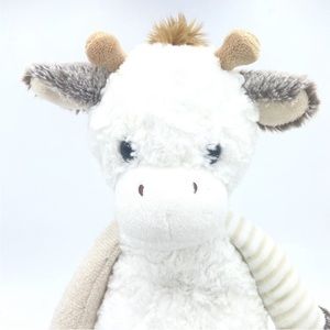 Aurora Purely Luxe Giraffe Plush Stuffed Animal Toy White Brown Luxury Sheep